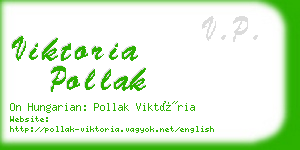 viktoria pollak business card